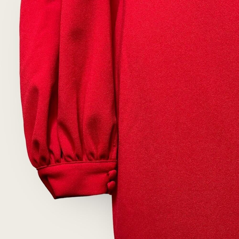 NWT | Belle Badgley Mischka | Kiera Dress | Red | Size 2 - Picture 10 of 15
